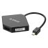 DMP-HDV3S Mini DisplayPort to HDMI / DVI / VGA Adapter Cable 15cm Black