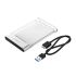 2.5 inch Transparent USB3.0 Hard Drive Enclosure