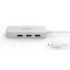 TC4U-U3 USB C HUB 4 Ports USB3.0 Plastics ABS