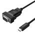 XC-202 Type-C to VGA male to male HD cable Cable 1.8m Meter supports 1920*1080/60HZ for Android Mobile Phone (Type-C)