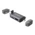 2CR61 Card Reader 6IN1 Type-C/Micro USB/USB2.0 to Card Reader Plastics ABS