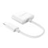 2LT 2in1 Charging & Audio Adapter Charging Current 2Amax for Phone (8 Pin to 8 Pin 3.5mm)
