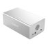 3529U3 Enclosure For 2.5 and 3.5-inch SATA HDD / SSD 2 bays USB3.0 Type-B Single disk 16TB, supports 32TB Max (Not Including Hard Drive)