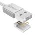 ECU Type-A to Type-C Charging Data Cable Cable 1M for Android Mobile Phone (Type-C)