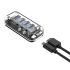 F4U-U3-CR USB HUB 4 Ports USB3.0 Transparent PC