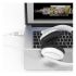 SK02 USB2.0 TO External Sound Card Mic Speaker Headset Audio Jack 3.5mm Cable Adapter Black