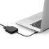 XD-MDFHDV 3in1 Mini DP to HDMI VGA DVI Video Adapter Cable 15cm Male To Famale Converter Black