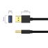 U3-AA01 USB3.0 Male to Male Data Cable Cable 1M/2M Color Black