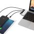 CLH-X6 USB C HUB 5IN1 with 4K HDMI, Type-C with 60W PD Charging