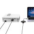 DMP-HDV3S Mini DisplayPort to HDMI / DVI / VGA Adapter Cable 15cm Black
