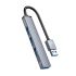 AH-A13 HUB USB-A To USB3.0*1 USB2.0*3 Grey 2 Years Warranty