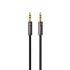 AM-M2 3.5mm M to M Audio Cable (AUX) Audio Port Outer Diameter 4.0mm Cable 0.5m/1M Color Black
