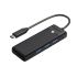 USB-C hub with 3x USB-A, SD and Micro SD slot