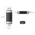 CD2D-AC3 Card Reader Memory Portable Smart Card Reader to SDXC, SDHC, MMC Memory Card Adapter Accessories Black