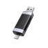 CD2D-AC3 Card Reader Memory Portable Smart Card Reader to SDXC, SDHC, MMC Memory Card Adapter Accessories Black