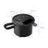 DESK-2U1C Desktop Grommet USB3.0 HUB With Headphone Microphone Port Type C HUB OTG Adapter Splitter For Laptop Accessories