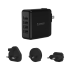 DSP-4U 4 Port USB Travel Charger Output 5V2.4A*4 (5V6.8A34W) Plug: EU/UK/AU Plug Available