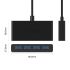 G11-H4-U3-03-BK-EP 4 Port USB3.0 HUB 2 Years Warranty