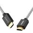 HD501 HDMI(M) to HDMI(M) 2.0 HD Adapter Cable 4K HD Image Nylon Braided Cable Cable 1.5M For HDTV LCD Projector HDMI 4K Cable Color Black
