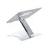 LST-4A Notebook folding heighten bracket Silver 