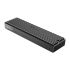 M2PV-C3 Type-C M.2 NVME SSD Mobile Enclosure Aluminum Alloy USB3.1 10Gbps External Solid State Drive Box Case for 2230 2242 2260 2280 Black