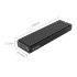 M2PV-C3 Type-C M.2 NVME SSD Mobile Enclosure Aluminum Alloy USB3.1 10Gbps External Solid State Drive Box Case for 2230 2242 2260 2280 Black