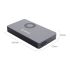 M2PY-C3 M2 NVME SSD Enclosure Self-Cooling SSD Case With Digital Screen for M.2 M Key M+B Key SSD Disk USB C 10Gbps Hard Drive Enclosure M.2 SSD Box