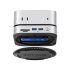 M49P MiniLink Type-C Docking Station With M2 Enclosure USB C HUB For Mac Mini M4