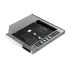 M95SS Laptop Hard Drive Caddy for Optical Drive 7mm/9mm HDD and SSD with 2.5-inch SATA, support 2TB capacity Aluminum