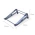 MA13 Foldable Laptop Stand Grey 