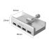 MH4PU USB HUB 4 Ports USB3.0 Aluminum