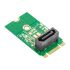 M2TS7P SATA 7PIN To M.2 SATA B-Key Supported 22x44 Size Green