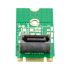 M2TS7P SATA 7PIN To M.2 SATA B-Key Supported 22x44 Size Green