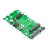 S22PTMS mSATA to 2.5 Inch SATA 22PIN Adapter For Desktop PC Green
