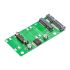 S22PTMS mSATA to 2.5 Inch SATA 22PIN Adapter For Desktop PC Green