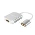 PE-M2 iPhone & iPad HDMI Video Adapter Cable 9 cm Supported Systems iOS Black