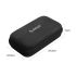 PH-A30 2.5 inch HDD / SSD Protection Bag 196 x 105 x 50MM For External Portable HDD Box Case Color Black