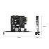 PME-4UI 2 ports USB3.0 PCI-E express card + 20 Pin Inside For Desktop PC Black