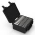 PSC-L8S22 3.5 inch Multi-bay Hard Drive Protection Case Material PC + ABS SHOCKPROOF, DUSTPROOF, SPILL-RESISTANT. Color Black