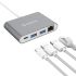 RCR2A USB C HUB 4IN1 60 W Aluminum