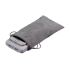 SA1810 Velveteen Storage Bag Phone Earphone Accessories 180 x 100 MM Color Grey