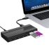 H727RK-U2 USB HUB 7 Ports USB2.0 Plastics ABS Black 