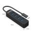 TWC3-4A Type-C 4 Ports USB3.0 HUB With Type C Power Supply Port For Laptop Computer Accessories USB Splitter USB3.0 OTG Adapter