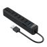 TWU32-6AST 6 Ports USB3.0 HUB with Card Reader Black