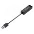 UTJ-U3 USB3.0 to RJ45 10M/100/1000M Lan Network Card Cable 10cm Gigabit Ethernet Adapter Black
