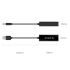UTJ-U3 USB3.0 to RJ45 10M/100/1000M Lan Network Card Cable 10cm Gigabit Ethernet Adapter Black
