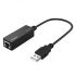 UTL-U2 USB2.0 to RJ45 10M/100 Lan Network Card Cable 10cm Gigabit Ethernet Adapter Black