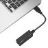 UTL-U2 USB2.0 to RJ45 10M/100 Lan Network Card Cable 10cm Gigabit Ethernet Adapter Black