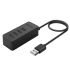 W5P-U2 USB HUB 4 Ports USB2.0 Plastics ABS