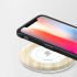 WOC1 Qi Wireless Charger Output 5V Quick Charger Wireless Charging Pad Distance: 8mm White + Wood-grain